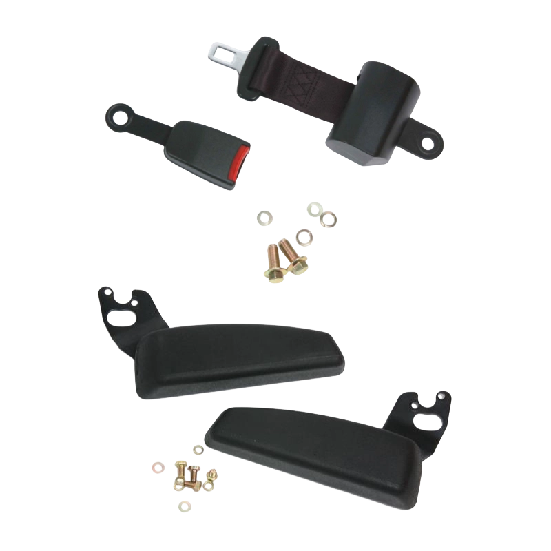 BF1-1 Ghế xe nâng được chứng nhận bền bỉ và tiện dụng dành cho xe nâng đốt trong với Vinyl màu đen