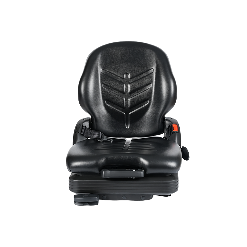 Ghế treo cơ khí thay thế vinyl cấu hình thấp BF16 cho thiết bị xe nâng xử lý vật liệu - Đen với EN13490 IT1+IT2