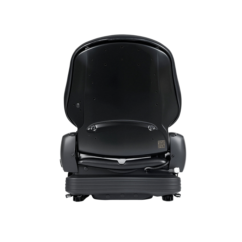 Ghế treo cơ khí thay thế vinyl cấu hình thấp BF16 cho thiết bị xe nâng xử lý vật liệu - Đen với EN13490 IT1+IT2